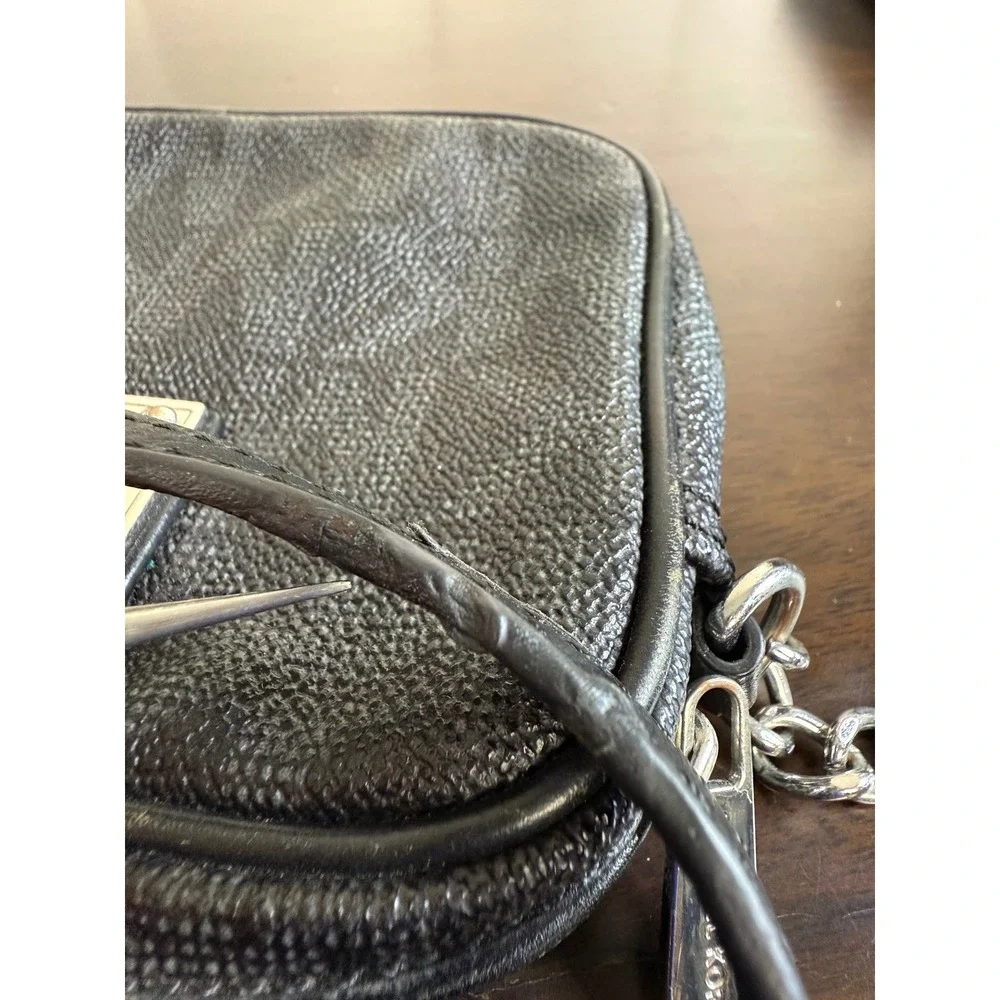 Michael Kors Crossbody Bag Women's Silver Chain‎ Strap Designer Purse